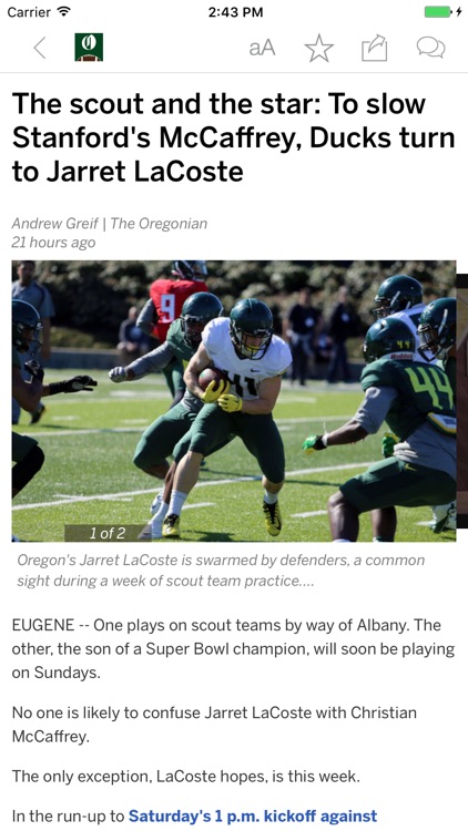 Oregon Ducks Football News