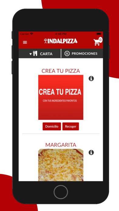 IndalPizza screenshot 2