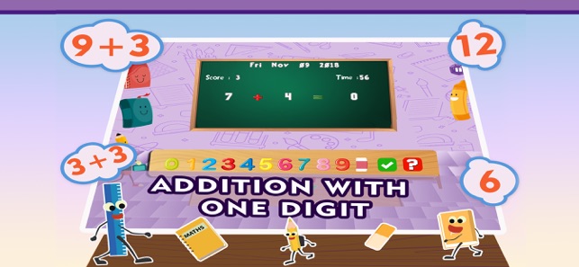 Learning Addition Math Games