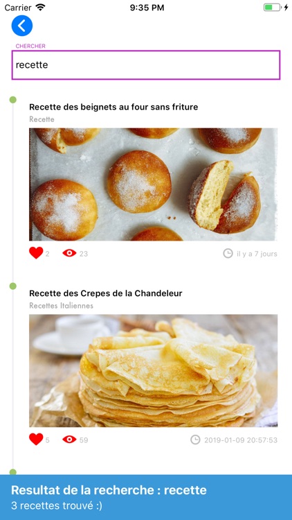 Recettes 2019 screenshot-3