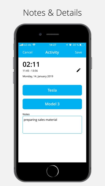 timeBuzzer - time tracking screenshot-4