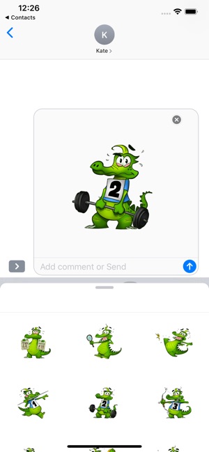 Croco Sticker Pack(圖7)-速報App