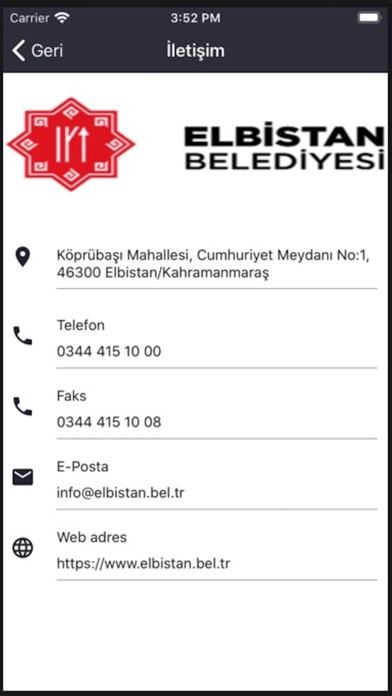 Elbistan Belediye screenshot 2