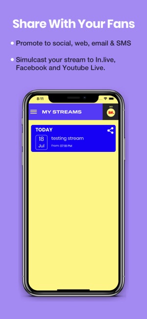 In.Live: Stream Creator(圖2)-速報App