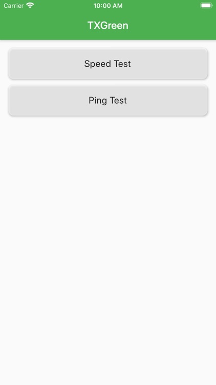 TXGreen: Speed Test App