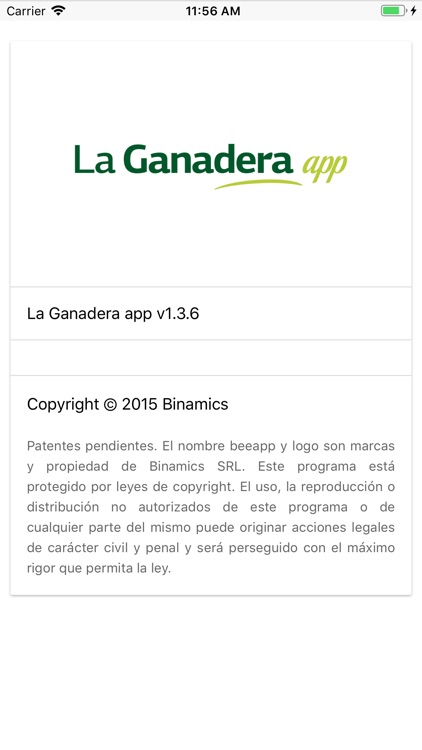 La Ganadera app