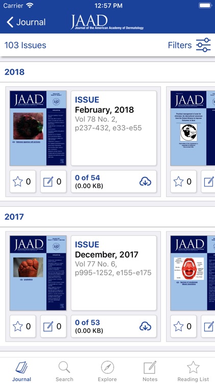 JAAD Journals screenshot-0