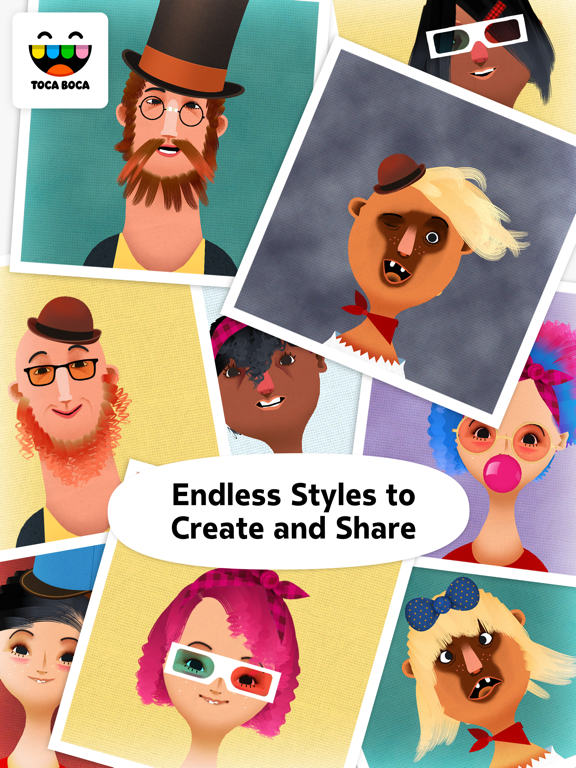 Toca Hair Salon 2 iPad app afbeelding 5