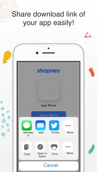 How to cancel & delete Shopney from iphone & ipad 4