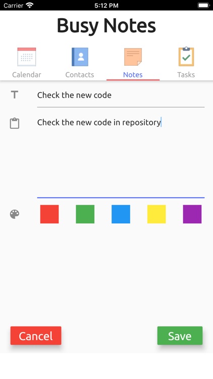Busy Notes screenshot-5