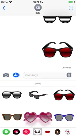 Game screenshot Sunglasses Stickers for iMessa mod apk