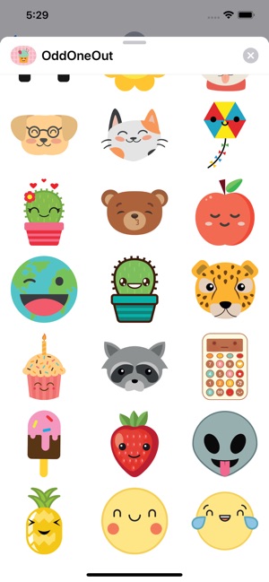 Odd One Out Sticker Pack(圖4)-速報App