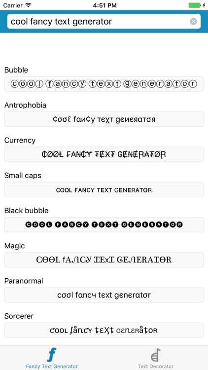 Cool Fonts - Fancy Cool Text