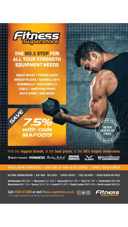 Muscle & Fitness UK Magazine
