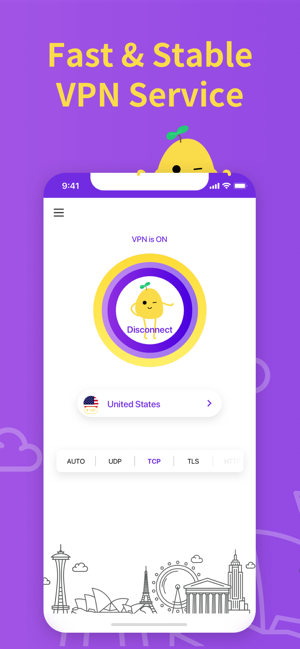 VPN PotatoVPN -Fast WiFi Proxy(圖1)-速報App