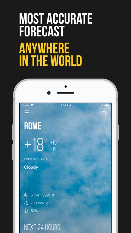 MeMeteo: weather forecast live