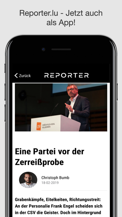Reporter.lu screenshot 3