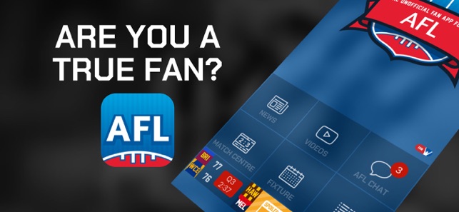 Fan … for the AFL