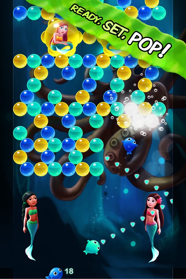 Bubble Fins - Bubble Shooter screenshot 2