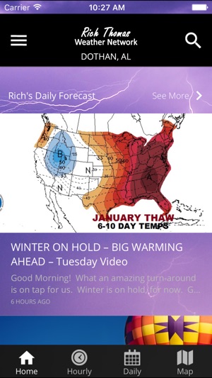 Rich Thomas Weather Network(圖1)-速報App