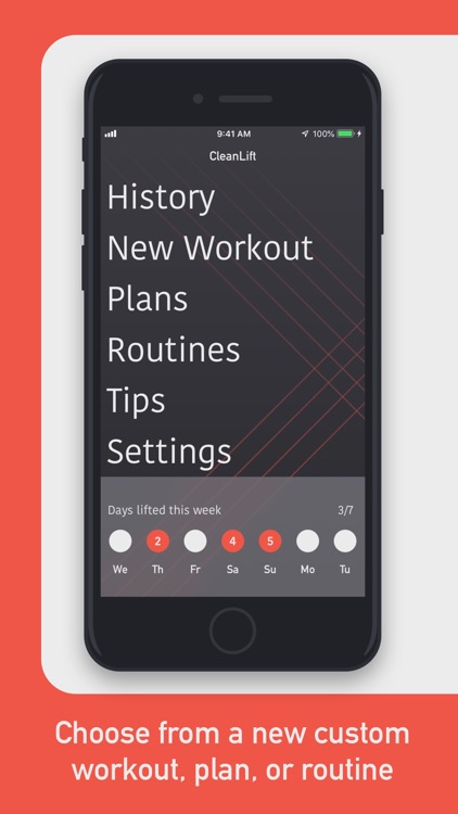 CleanLift - Weight Training screenshot-0