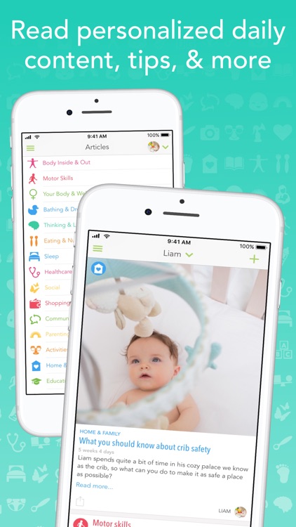 Ovia Parenting & Baby Log