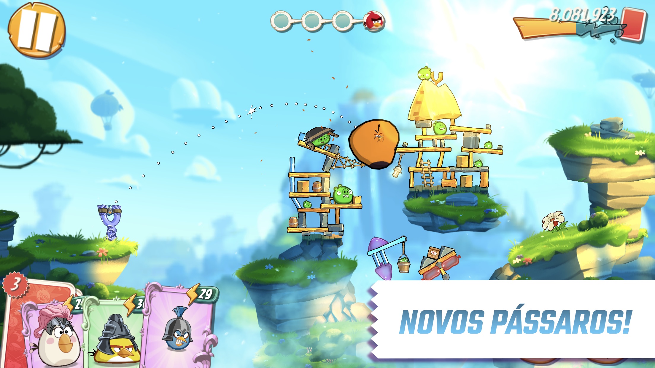 Screenshot do app Angry Birds 2