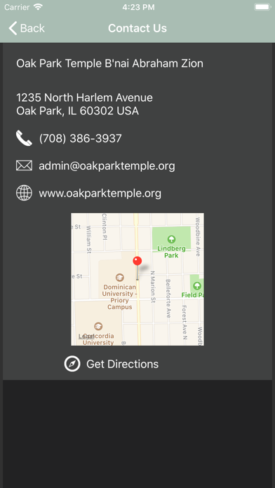 Oak Park Temple screenshot 4
