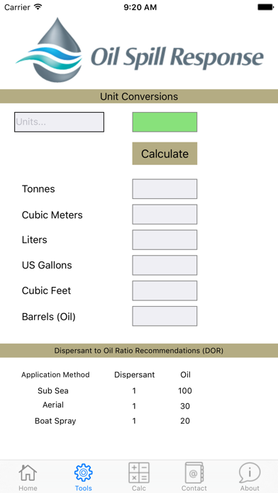 How to cancel & delete OSRL Dispersant Usage Calculator from iphone & ipad 2