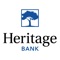 Heritage Bank’s Mobile Banking app allows you to check your available account balances, view transaction history, transfer funds between accounts, pay your bills, view and activate your cash back offers, contact your local branch and find ATMs and branches in your local area