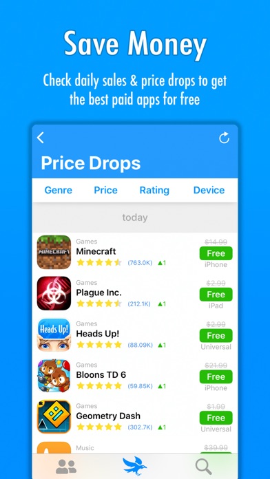 AppRaven: Apps Gone Free Screenshot