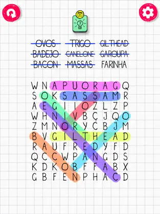 Captura 4 Sopa de Letras en Español! iphone