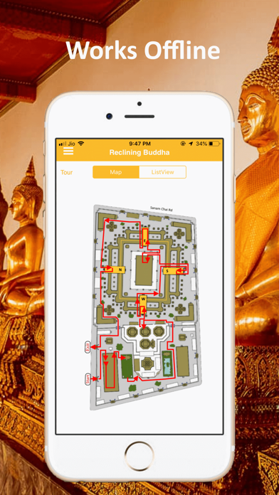 Wat Pho Reclining Buddha Guide screenshot 2