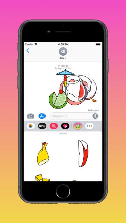 Orbital Fruit Stickers screenshot-4