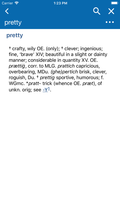 English Etymology Dic... screenshot1