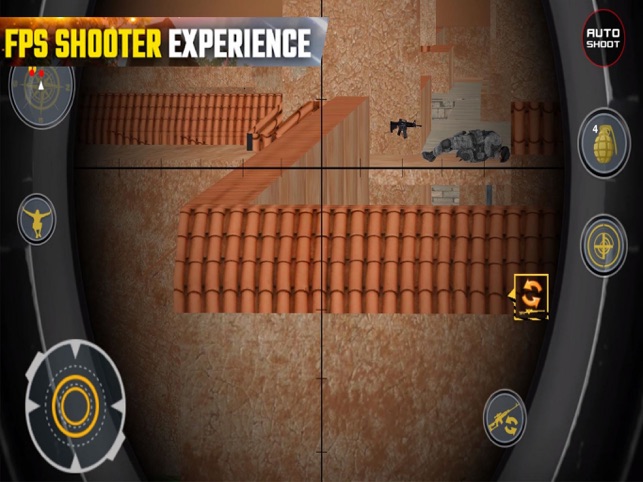 Assassin Sniper Hero, game for IOS
