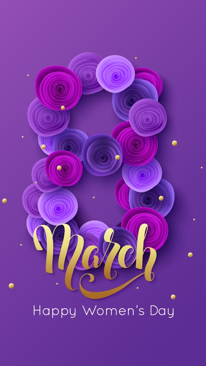 Women's Day Wish Stickers Emo screenshot-0
