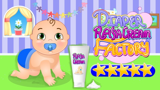 Diaper Rash Cream Factory game