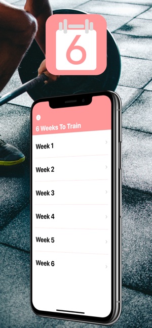 6 Weeks To Train: Fitness App(圖3)-速報App