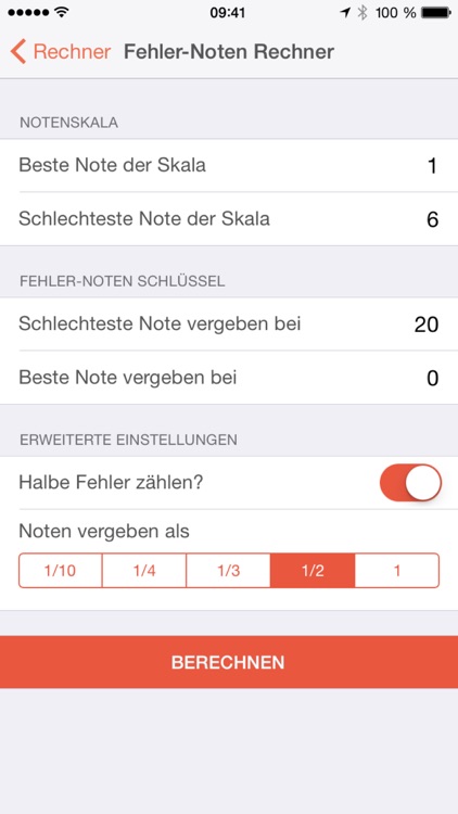 Notenrechner  für Lehrer screenshot-3