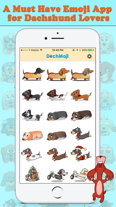 How to cancel & delete DachMoji: Dachshund Stickers from iphone & ipad 4