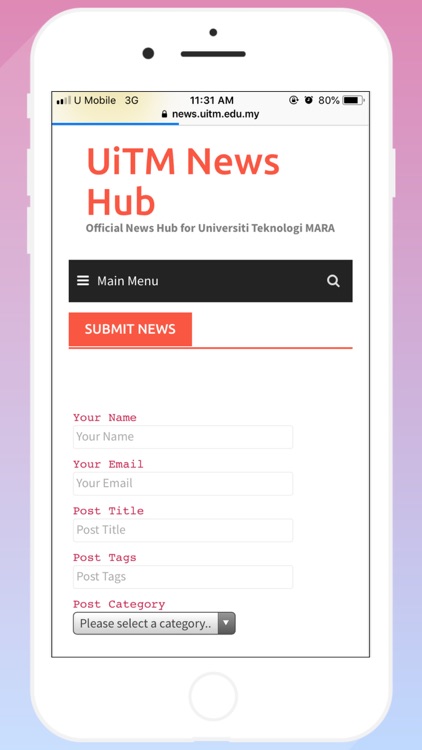 UiTM News Hub screenshot-5