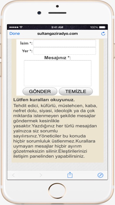 Sultangazi Radyo screenshot 2