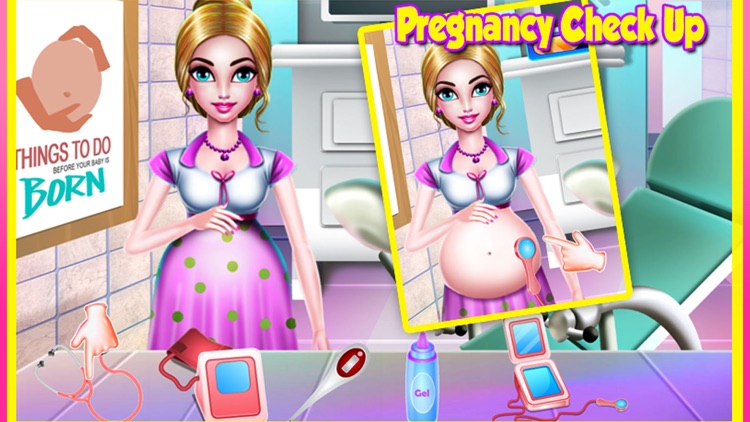 Pregnant Mommy Newborn Baby