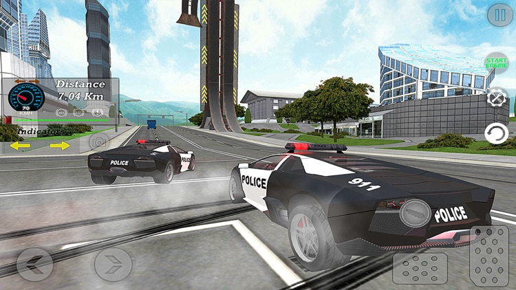 Police Driver Car Stunt screenshot-5