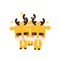 康康阿鹿，一只黄颜色的萌小鹿的表情集，有趣风味的斗图，来试用吧