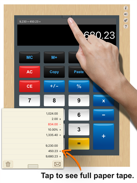 Acc Calculator iPad app afbeelding 1