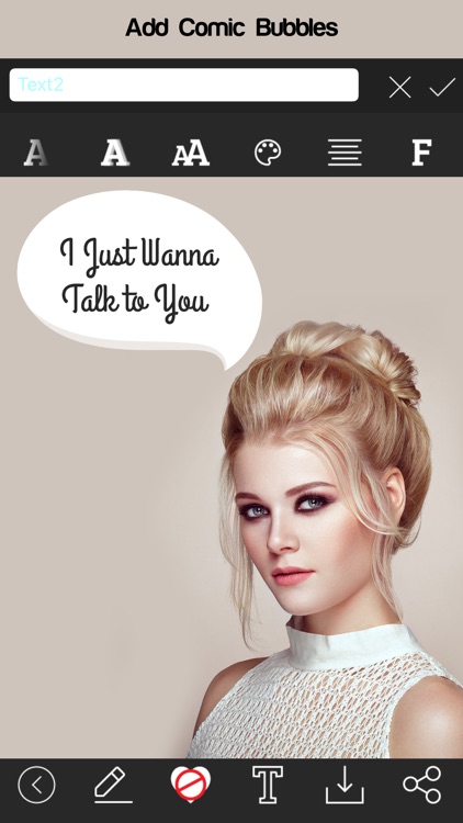 Text On Photo - Text Edit