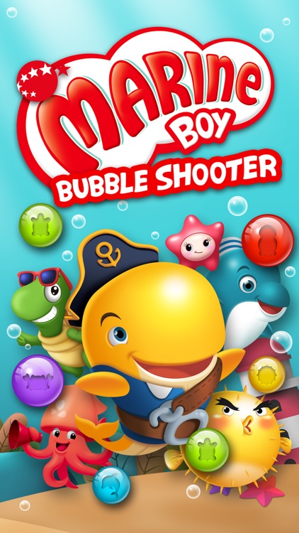 Marine Boy: Bubble Shooter