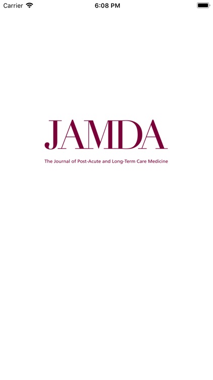 JAMDA by Elsevier Inc.